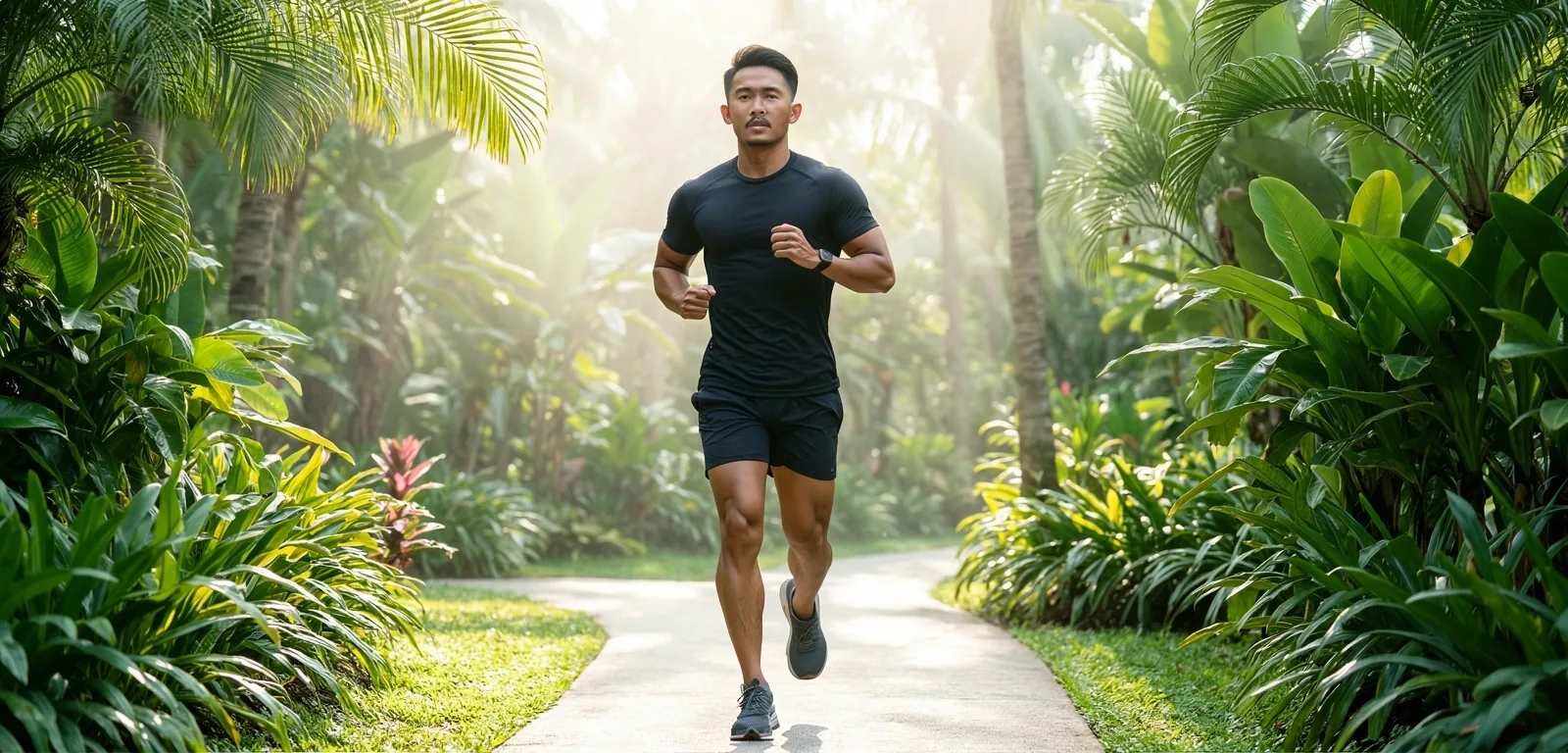Morning vitality in Indonesia